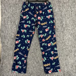 Old Navy Pajama Pants Mens Small Flannel Christmas Santa‎ Sleepwear Lounge
